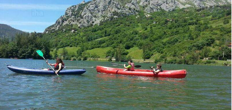 Descenso en canoa del Nalón